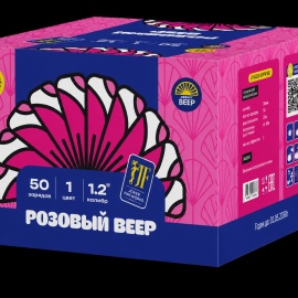 ????✨ Салютная установка «Розовый Веер Лапша» от бренда Joker Fireworks – это вол.. Салютная установка "Розовый веер лапша" (50/1,2) JF DMC30-50VM/01p